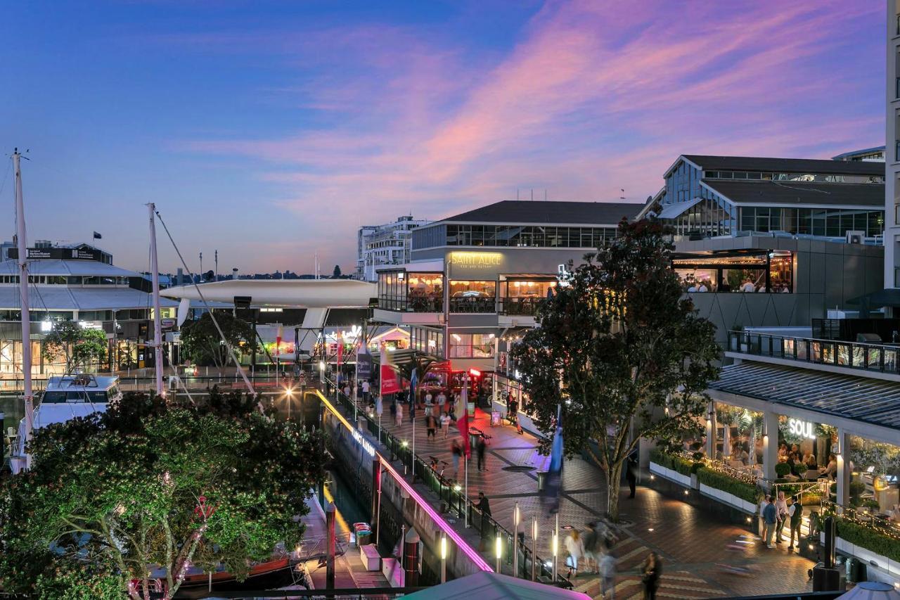 Glamorous Getaway - Heart Of The Viaduct 'Quays' Auckland Bagian luar foto