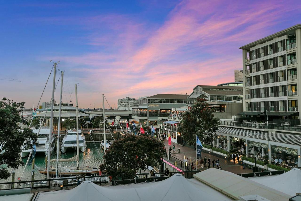 Glamorous Getaway - Heart Of The Viaduct 'Quays' Auckland Bagian luar foto