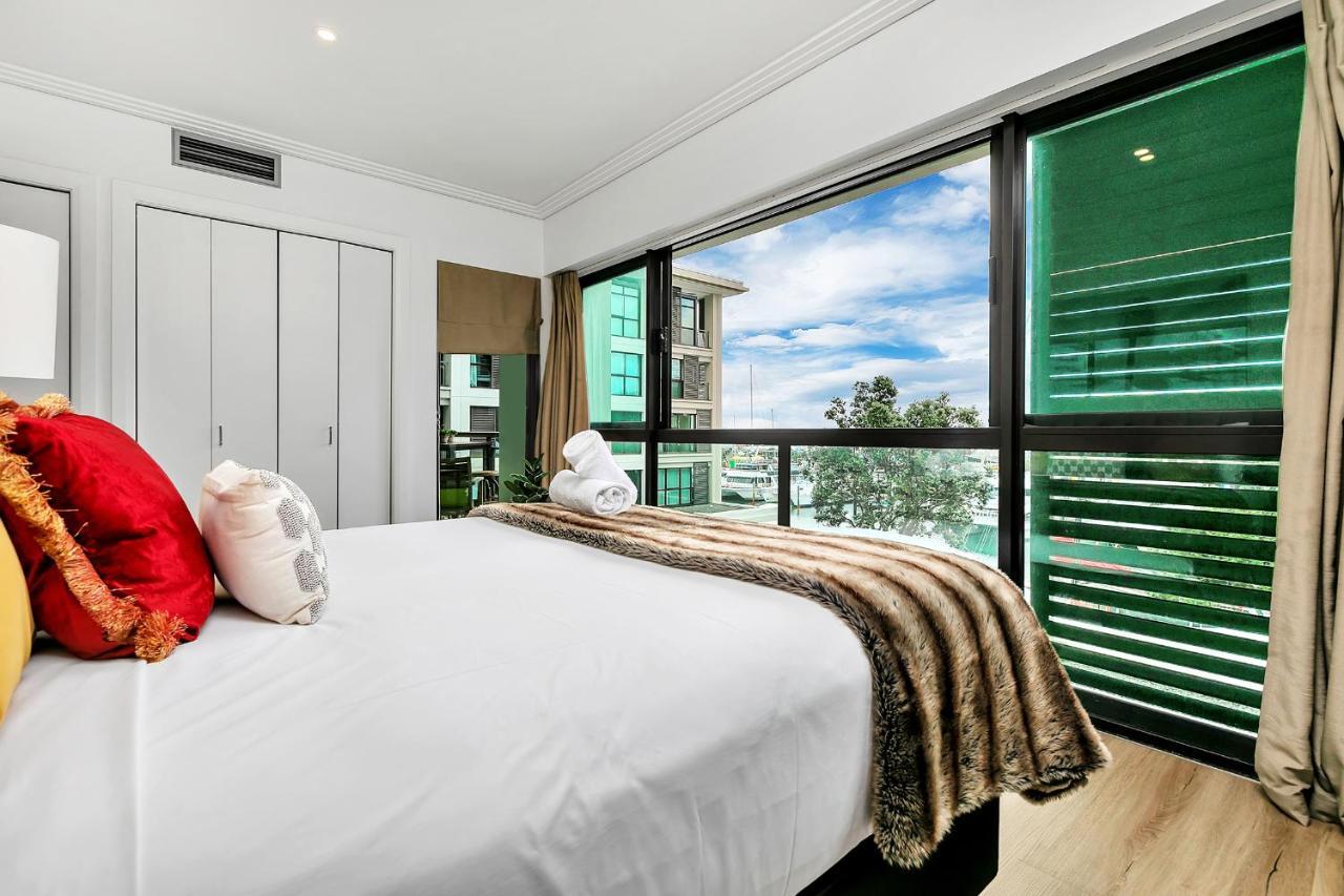 Glamorous Getaway - Heart Of The Viaduct 'Quays' Auckland Bagian luar foto