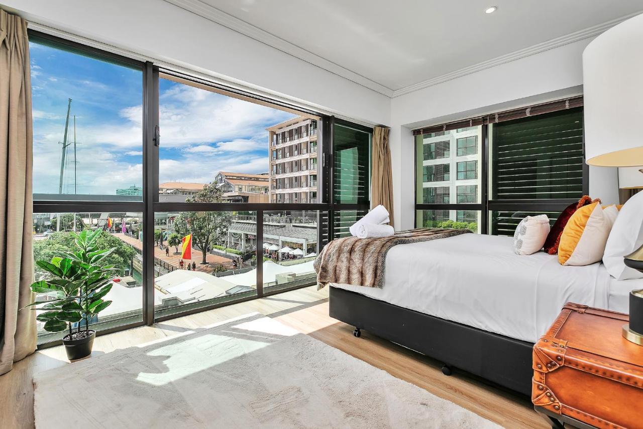Glamorous Getaway - Heart Of The Viaduct 'Quays' Auckland Bagian luar foto